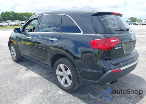 2011 Acura Mdx z USA, uszkodzony, nr VIN 2HNYD2H20BH505845